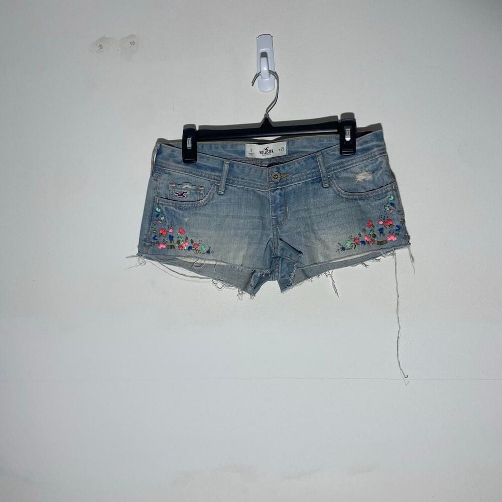 Hollister-co Women's Blue Shorts